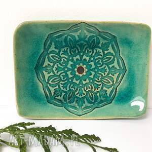 handmade ceramika mydelniczka ceramiczna india