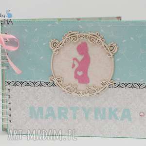 handmade scrapbooking albumy album ciążowy