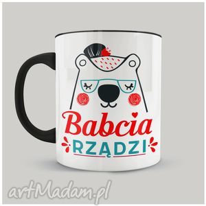 handmade kubki kubek babcia rządzi