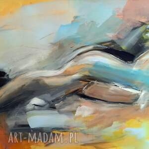 woman 100x70, obraz do salonu zmysłowy obraz, pastelowy wystrój sypialni