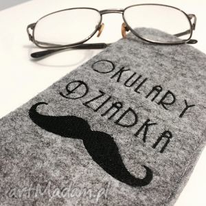 filcowe etui na okulary dziadka - Zapętlona Nitka akcesoria