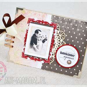 handmade scrapbooking albumy album vintage