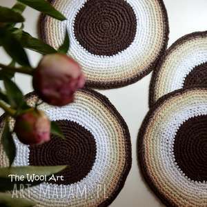 the wool art podkładki na stół do domu, dekoracja, bieżniki