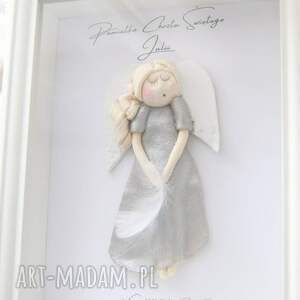 handmade pokoik dziecka anioł srebrny do pokoju dla dziewczynki