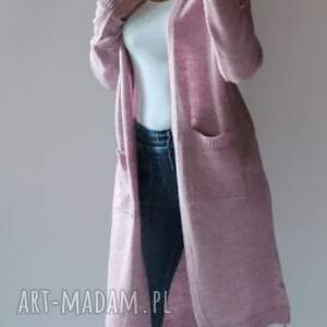 kardigan,płaszczyk damski - Swetry