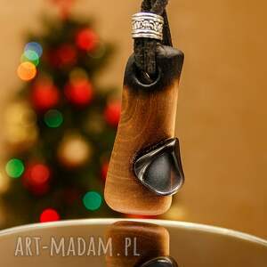 wisiorek "onyks" - zaklęta siła natury - Sztuka Po Godzinach wisiorki