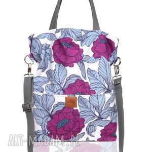 ręcznie zrobione torebki prostokątna torebka w piękny kwiatowy wzór do noszenia