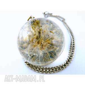 dandilion silver, wisiorek