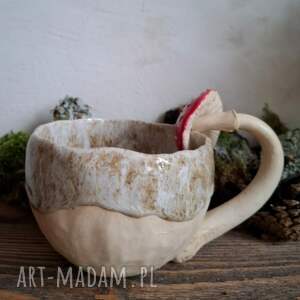 Prezent Kubek ceramiczny - Muchomor