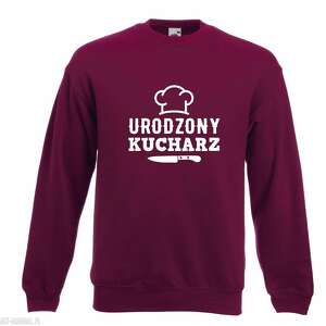 handmade bluzy bluza z nadrukiem dla kucharki, prezent najlepsza kucharka, urodziny