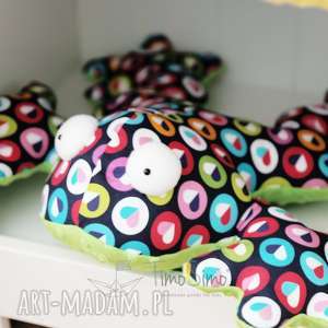 poduszka sensoryczna dla dzieci żaba gabriela kolorowe serduszka