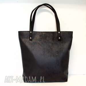 shopper bag torba modna czarna, klasyczna torebki