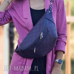 unikalny, nerka xxl ciemny fiolet mini plecak nerkoplecak na prezent, jesienna