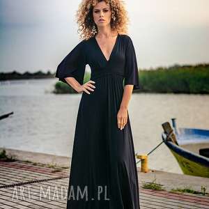 sukienki magdalena maxi black