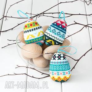 handmade dekoracje wielkanocne jajka wielkanocne, folkowe pisanki