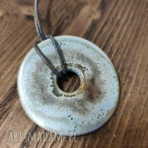 wolna chwila wisior ceramiczny biżuteria naszyjnik, prezent