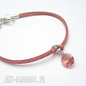 ręcznie robione ribbon - peach teardrop