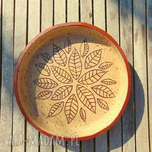 handmade ceramika ceramiczne poidło dla ptaków