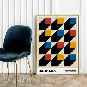 plakat bauhaus v2 - format 50x70 cm do salonu