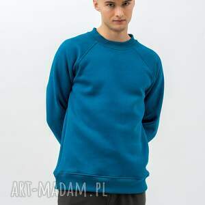 RAGLAN BASIC - VOLKAN PETROL, męska, ciepła bluza