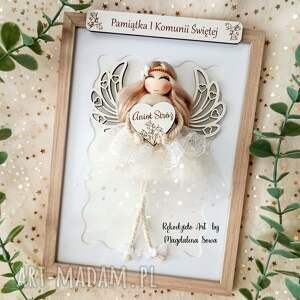 Prezent Anioł Stróż jako Pamiątka I Komunii Świętej