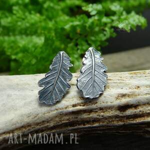 oak leaf stud earrings vol. Ii