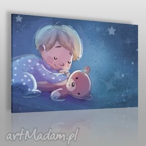 obraz na płótnie - dla dzieci chłopiec - VAKU DSGN dom obrazy