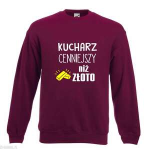 bluza z nadrukiem dla kucharki, prezent najlepsza kucharka, urodziny