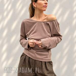 Bluzka damska handmade - oryginalny fason na co dzień