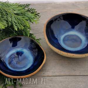 hand-made ceramika komplet ceramicznych miseczek (c416)