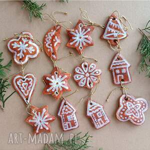 dekoracje świąteczne pierniczki, ozdoby choinkowe, pierniki choinka