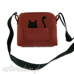 handmade mini mini bag with cat II