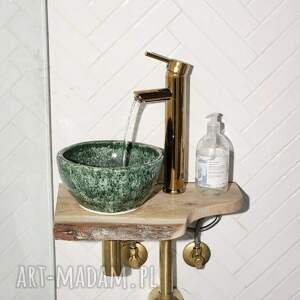 rękodzieło, umywalka handmade