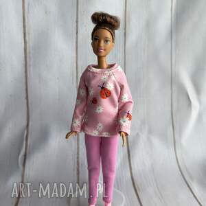 Bluza dla lalki Barbie - ręcznie szyte ubranko