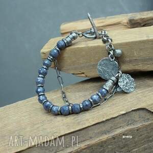 SZAFIRY - bransoletka 14, biżuteria