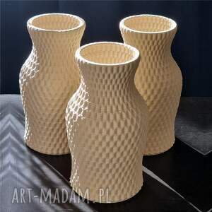 dekorn wazon ceramiczny druk 3d nowoczesny minimalistyczny kwiaty
