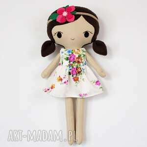 handmade lalki lalka przytulanka sara, 45 cm