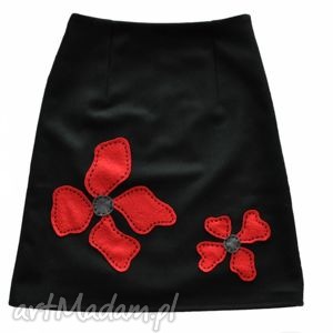 handmade spódnice czarna spódnica