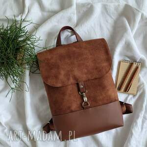 Damski plecak velvet, do pracy, na rower, na laptopa, na spacer, na uczelnie