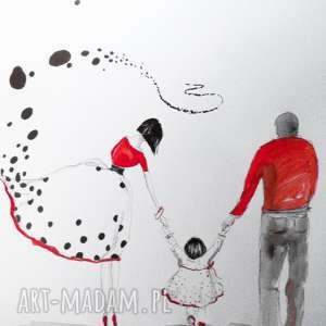 "wspólnie przez świat" akwarela artystki plastyka adriany laube
