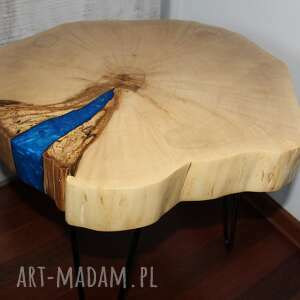 ręcznie robione stoły stolik kawowy drewniany żywica