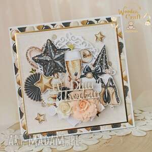 Ręcznie robiona kartka scrapbooking - wyjątkowa pamiątka