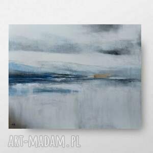 akrylowy formatu 70/90 cm pejzaż, akryl, obraz