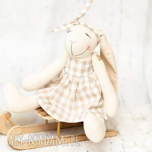 handmade upominek króliczek przytulanka personalizowania prezent