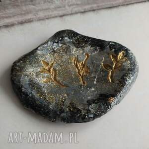 podstawka na biżuterię spodek, ozdobna ceramika