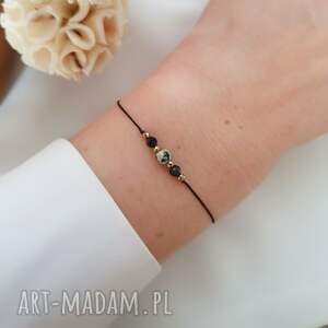 wyjątkowy prezent, bransoletka z jaspisem, biżuteria bransoletki