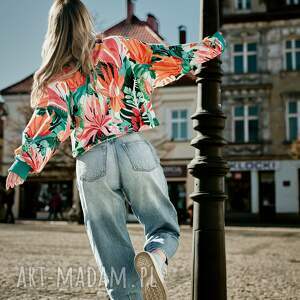 In Bloom / bawełniana bluza z kwiecistym printem