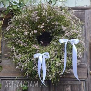 wianek wielkanocny wiosenny na drzwi lub stół dekoracje wielkanocne