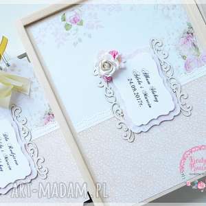 handmade scrapbooking albumy podziękowania dla rodziców - albumy