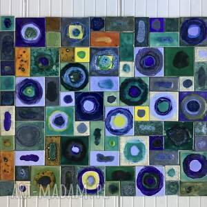 Ręcznie robione kafelki Rozmyślając o Fangorze, kafle ceramiczne